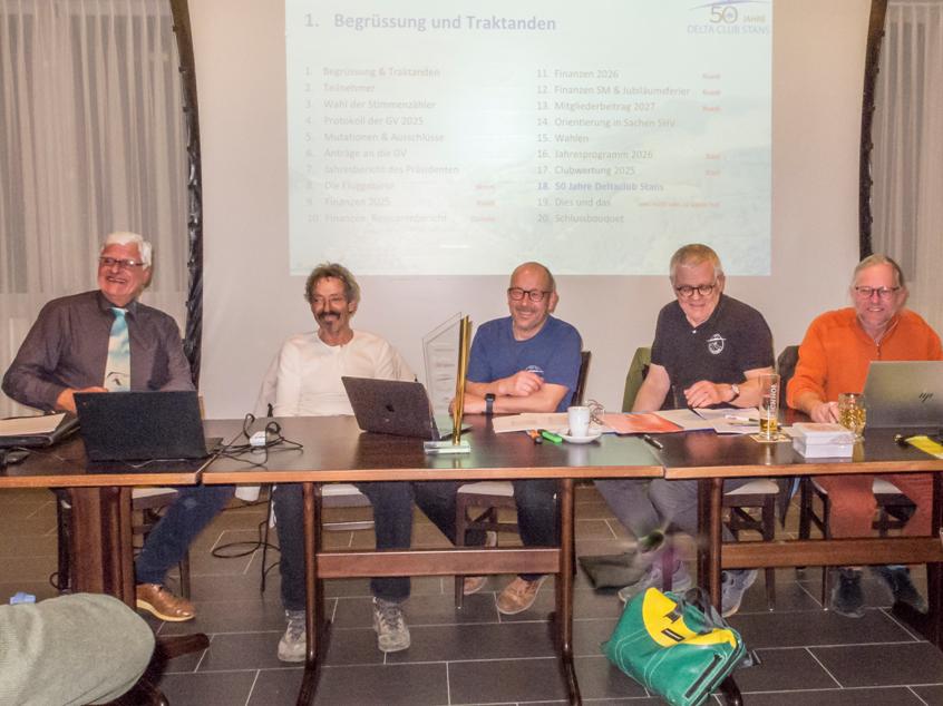 Der Vorstand in seiner ganzen Pracht